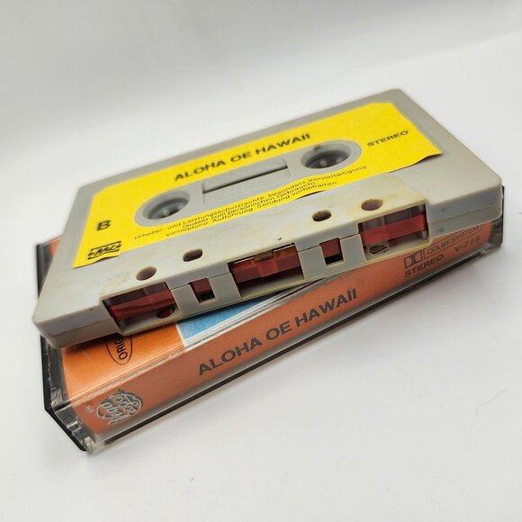 Aloha Oe Hawaii Vega 2000 German Import Cassette V-715 - Picture 3 of 3